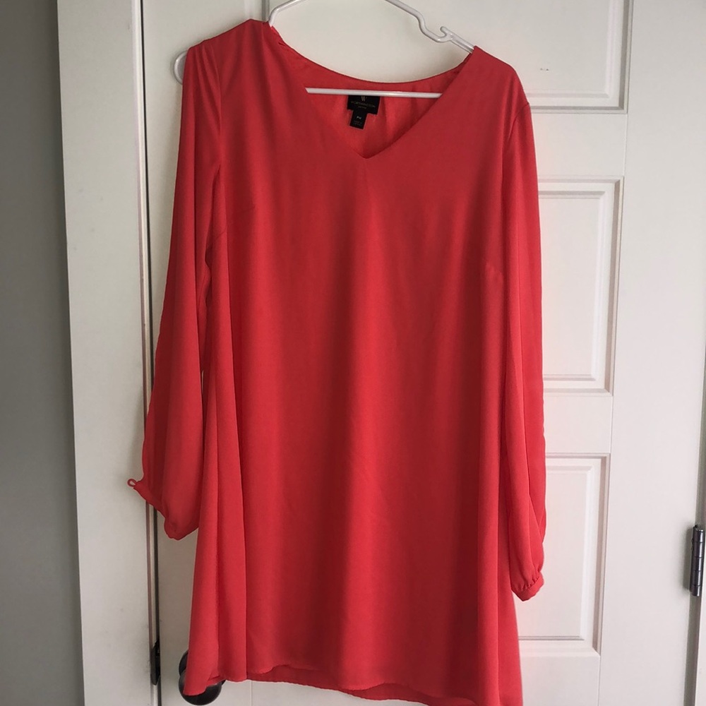 Coral dress